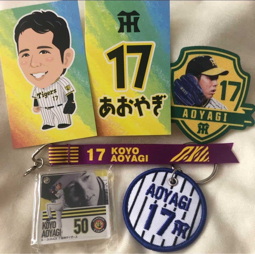 阪神タイガース　青柳晃洋投手　グッズセット Amazon.co.jp: 阪神タイガース 青柳晃洋 グッズセット : Toys